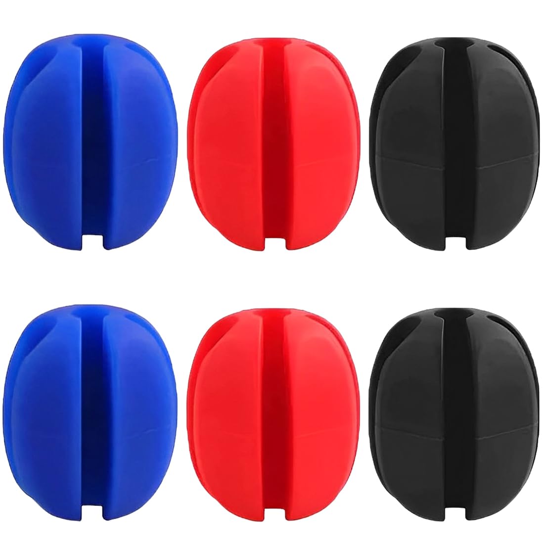 Lot De 6 Sangles Pour Canne à Pêche En Silicone – Fixation Solide Et Ajustable – Protège Vos Cannes – Idéal Pour Transport Et Rangement