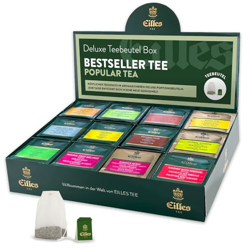 BEST OF Mischbox mit 12 Sorten EILLES Teebeutel unserer beliebtesten Sorten