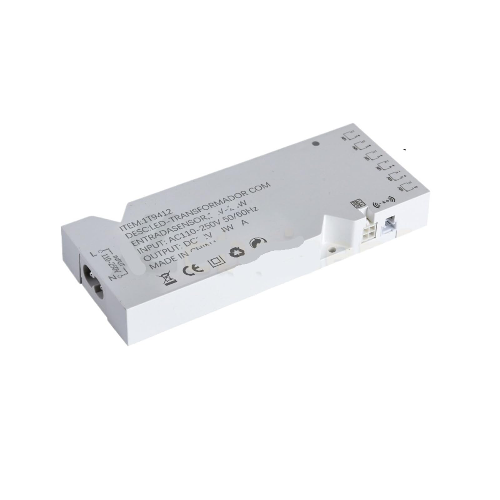 Transformateur éclairage LED DC12V 2A pour stopper le clignotement