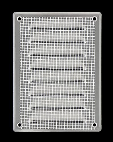 Griglia di ventilazione in acciaio inox, 140 x 190...