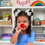 MAGNA-TILES MicroMAGS Magnetyczny zestaw konstrukcyjny, podróżny, 26 sztuk, żywe kolory, oryginalna magnetyczna konstrukcja marki