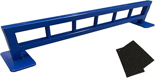 Fingerboard Rail Metal Fingerboard Rails Professional Fingerboard Flat Rail (Drak Blue)