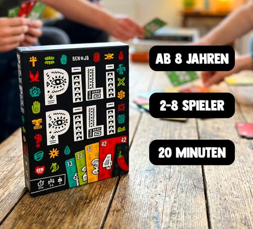 Pili Pili - Kartenspiel für Erwachsene - Gesellschaftsspiel 2 bis 8 Spieler – Ansicht 3
