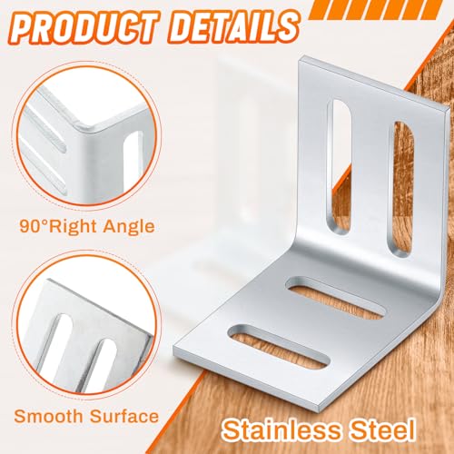 Fixations de dessus de table Dunzy en acier : maintien solide de 3,8 x 5,1 cm