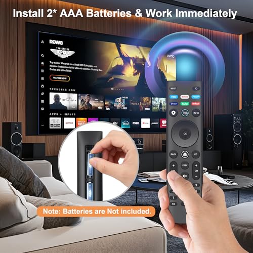 Image of 2 Pack for VIZIO Smart TV Remote Replacement XRT140 XRT136 XRT260 XRT270