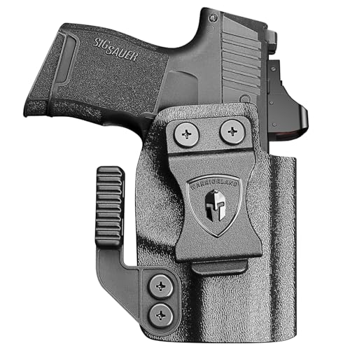 WARRIORLAND IWB Kydex Holster Compatible with Sig P365/ P365X/ P365XL/ P365 SAS, Inside Waistband Appendix Conceal Carry, with Claw & Adj. Retention & Cant, Right Hand