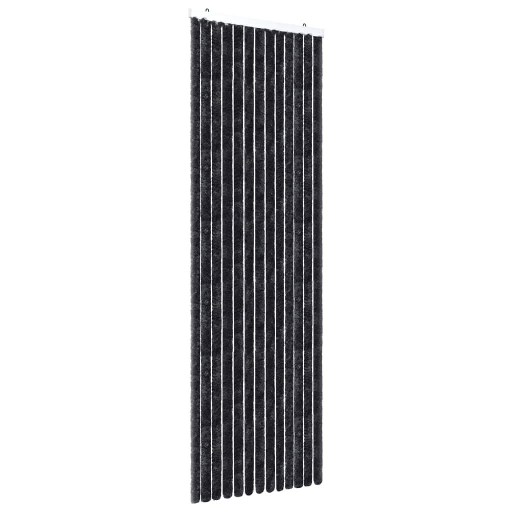 Vidaxl Insect Curtain Anthracite 56X185 Cm Chenille from B&Q