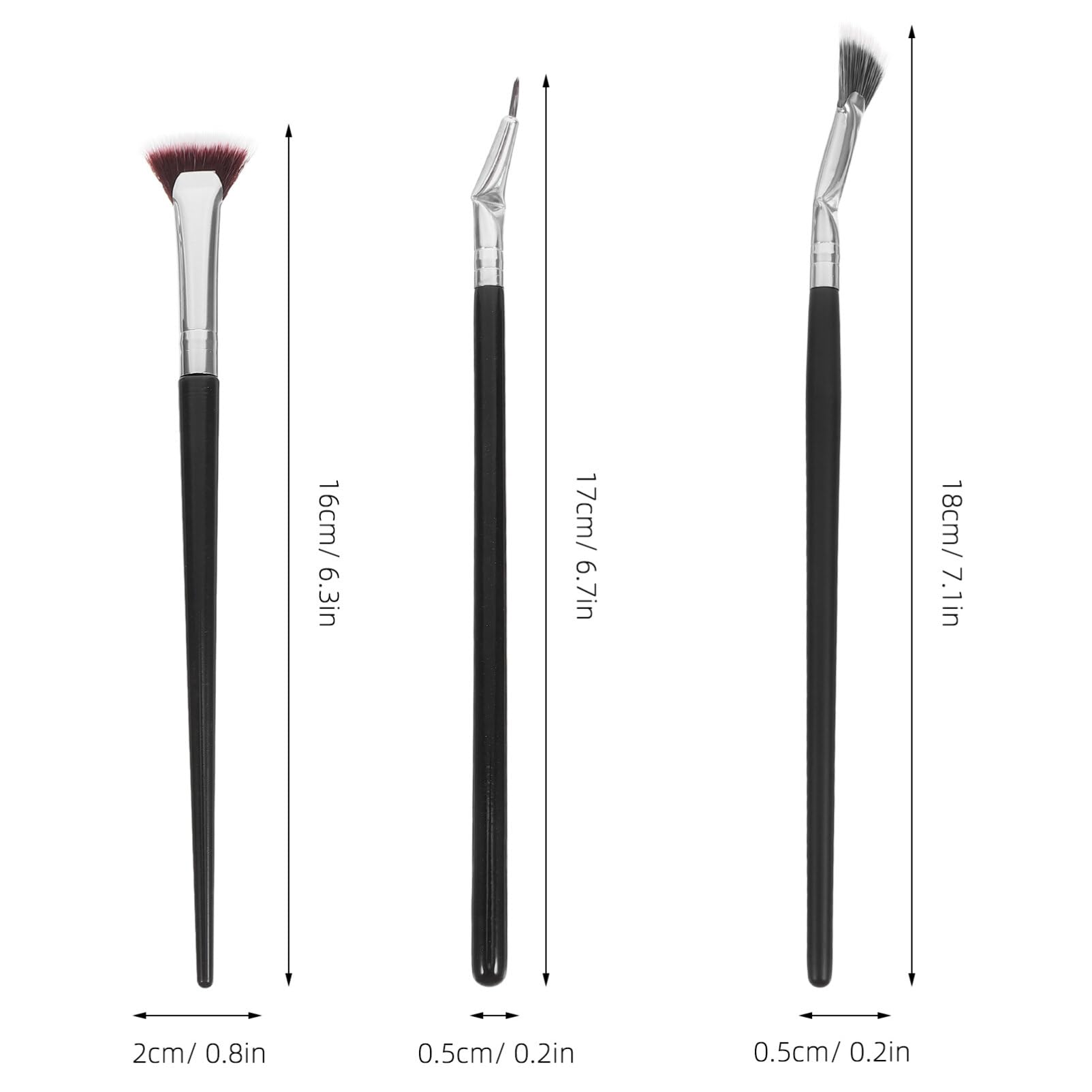 TOPPERFUN 1 Set Eyelash Brushes Lash for Extensions Precision Mascara Applicator