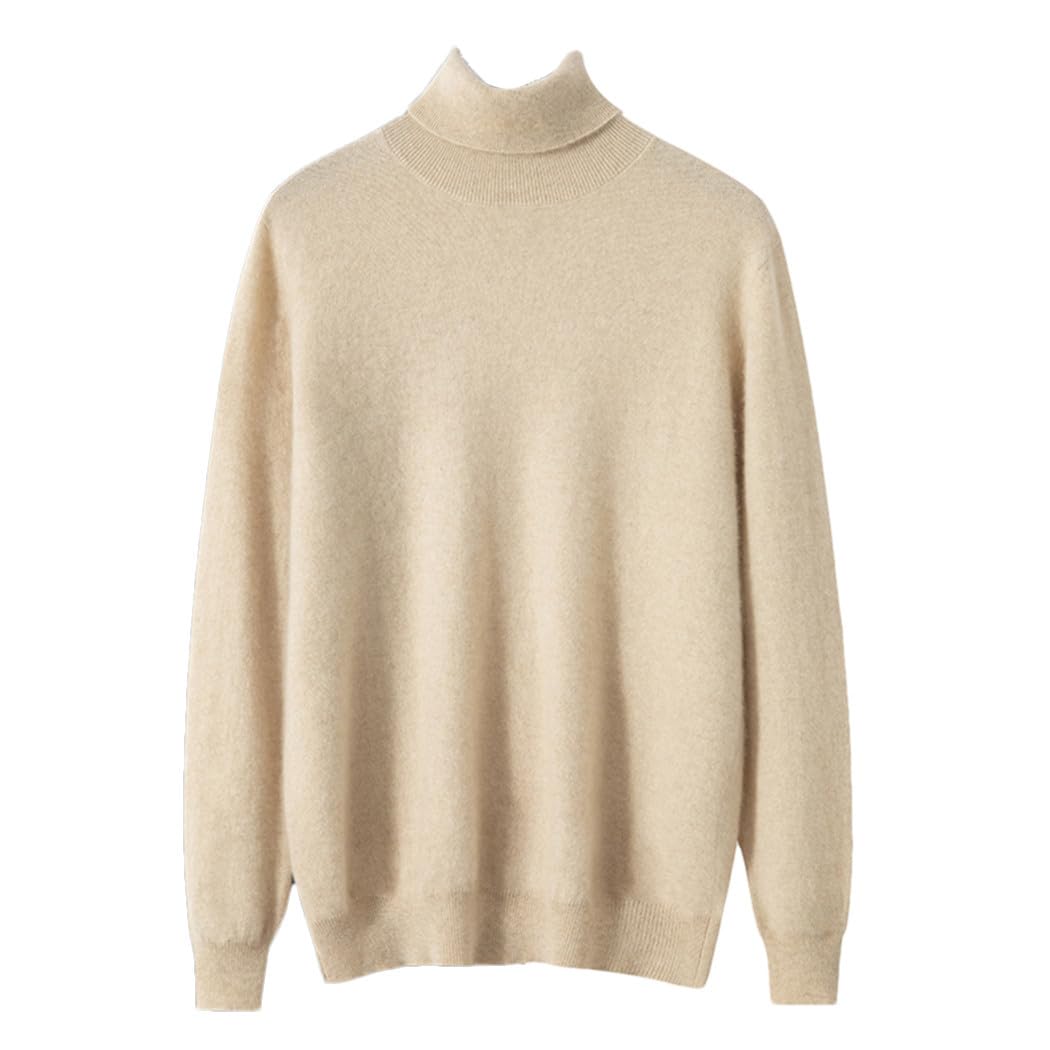 Pulls en cachemire automne hiver hommes solide chaud vêtement chic - 7