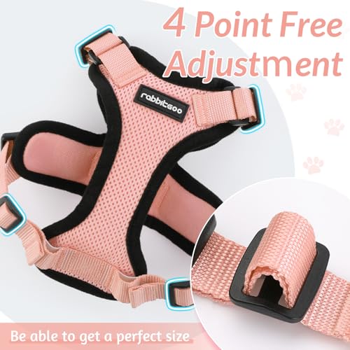 image for rabbitgoo Cat Harness and Leash for Walking, Escape Proof Soft Adjusta