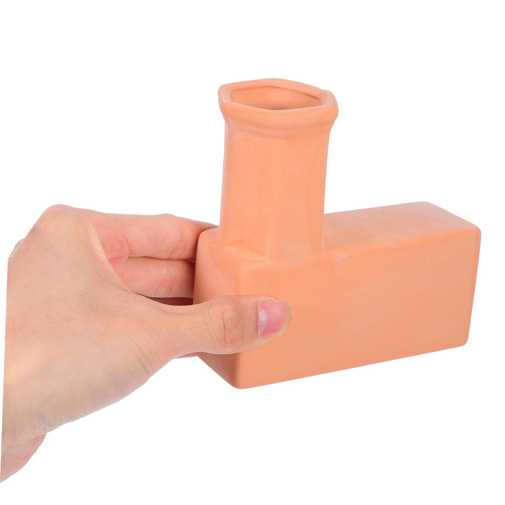 TOYANDONA Punte di Irrigazione Automatiche per Piante in Terracotta Marrone | Confezione da 1 Coppia, per Giardinaggio e Uso Esterno, Controllo Preciso Dell'acqua