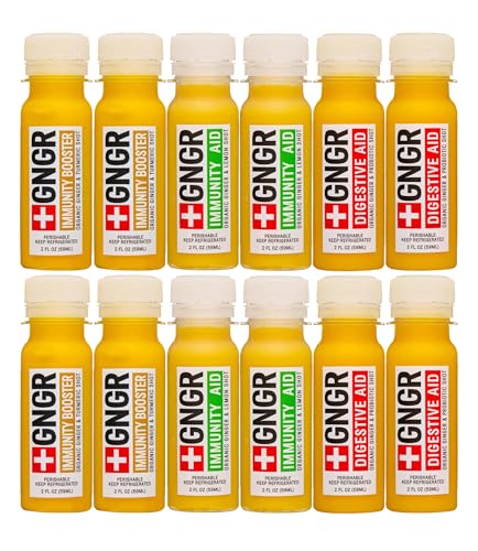 +GNGR 12 Shots Variety Pack