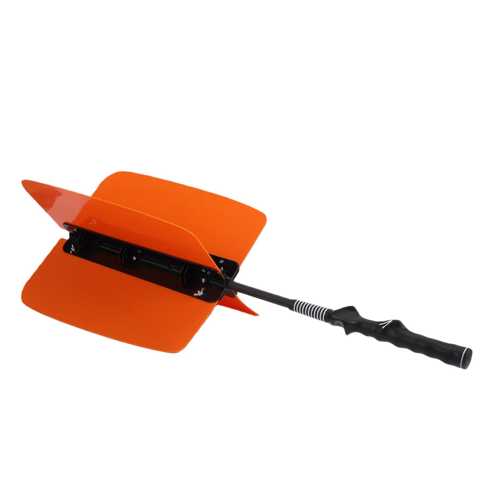 Tnfeeon Gewichteter Golfschwungtrainer, Schwungtrainingshilfe mit Flexiblem Schaft 27,6 X 12,4 Zoll, Gewichteter Lüfterkopf für Tempo-Feedback, Einfacher Aufbau, Heimübungen für Baseball-Anfänger