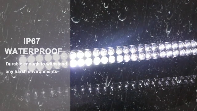 AUXTINGS 58 cm 23 inch 570W Quad Row LED Light Bar Werklamp Spot Flood Beam voor vrachtwagens Tractor 4x4 Boot Off Road Auto Fog Driving Lamp 12V 24V Waterproof