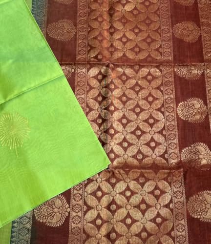 Kaushya kota doria silk saree in soft silk – image 4