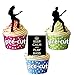 Price comparison product image AK Giftshop Keep Calm Bass Guitar Players Edible Stand-up Cupcake Toppers (pack of 12)