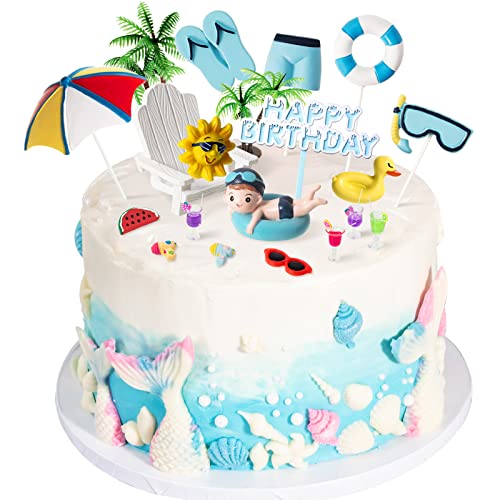 Décoration de gâteau été piscine sans effort pour réussir vos fêtes sur la plage