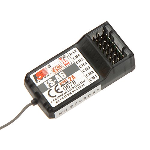 KKmoon 2pcs 2.4G receptor de 6 canais FS-A6 modelo de controle remoto para i4 i6 i10 transmissor