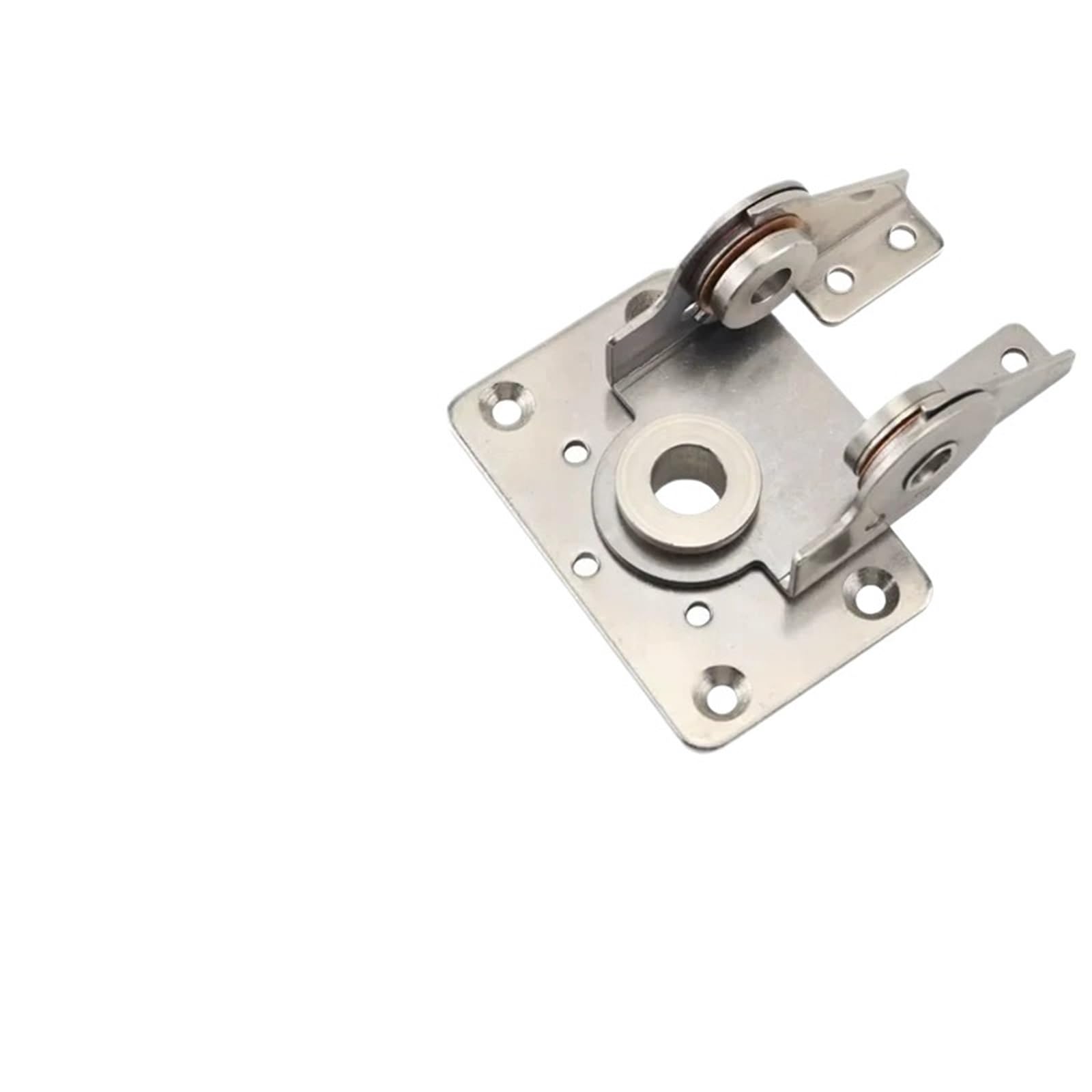 304 Stainless Steel Dual Axis Rotating Hinge Instrument Display Screen Torque Damping 1Pcs