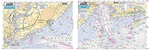 Captain Segull’s Inshore New York Lower Bay, Raritan River/Great Kills to Rockaway, NY Fishing Nautical Chart
