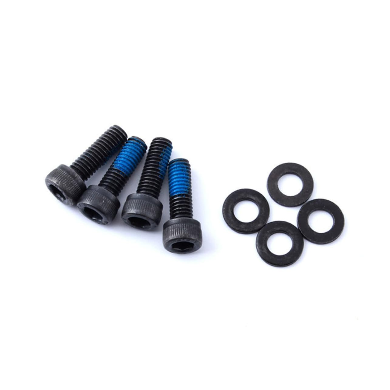 Totority Bicycle Disc Brake Mount Adapter Kit 4pcs *18 Steel Brake Screws and Washers