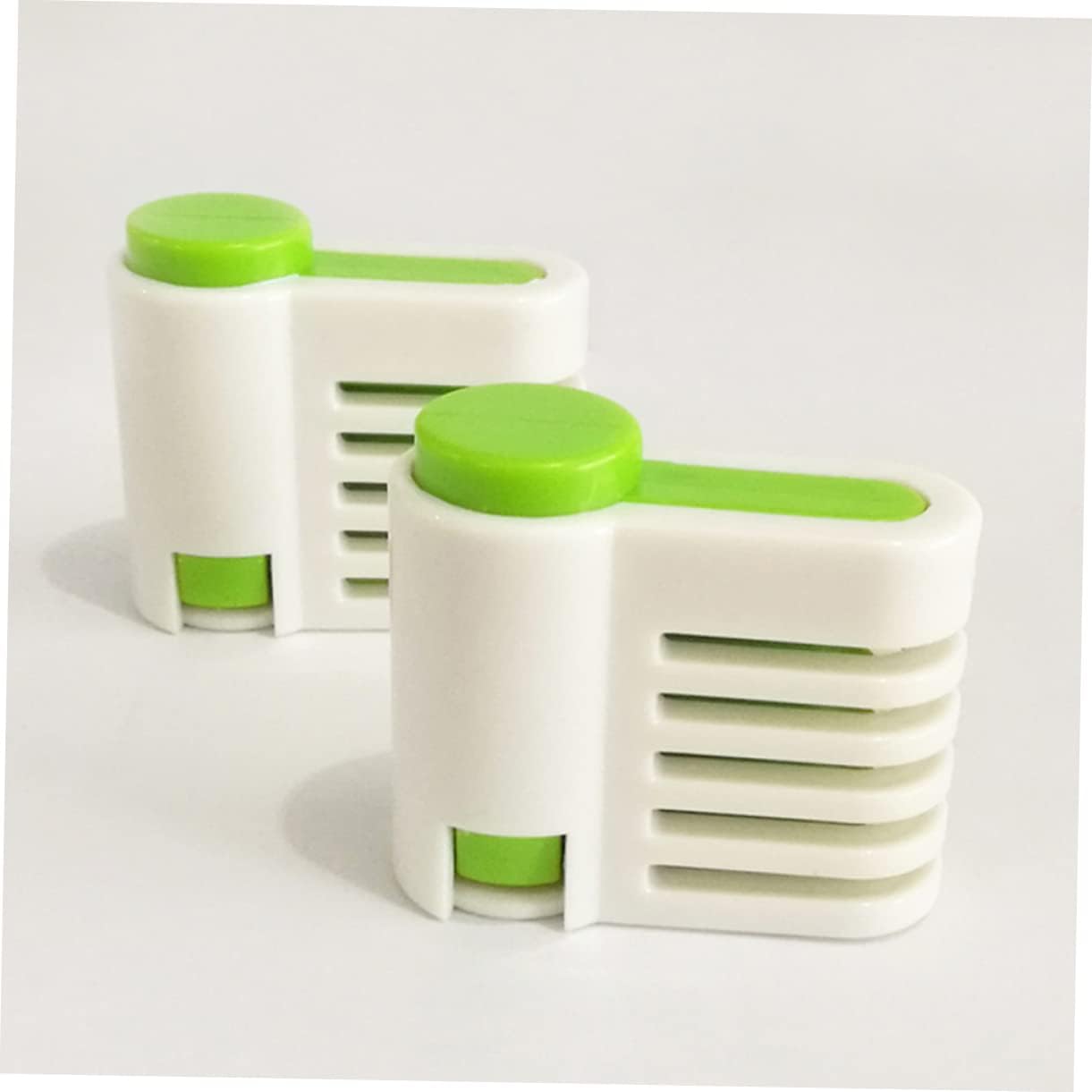 4 Pcs Plastic Cake Slicer Adjustable 5 Layers for Toast Kitchen Use