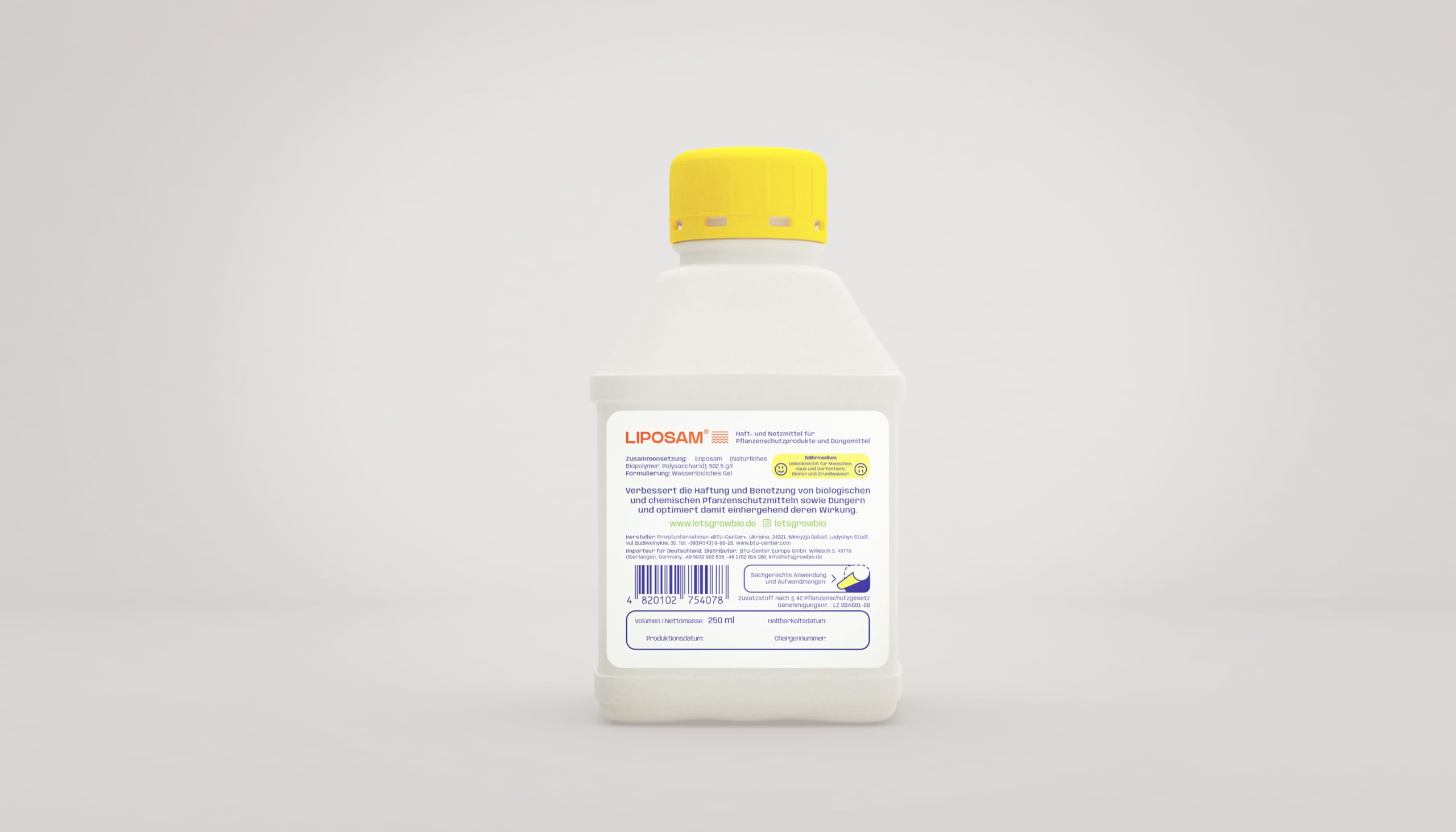 Let's Grow Bio Liposam  Bio-Haftmittel & Netzmittel 250ml fr  Pflanzenschutz & Dnger  Zusatzstoff fr Garten, Gemse & Obst   untersttzt bessere Blattdngung & Wirkung von PSM, Regenschutz :  Amazon.de: Garten