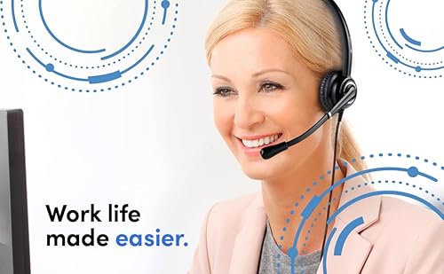 Voicepro 20 Professional Home Office And Call Center Usb Headset With Noise Canceling Microphone, Hd Speakers And In Line Call Controls With Mute, Compatible With All Uc Voice Platforms #TOP5