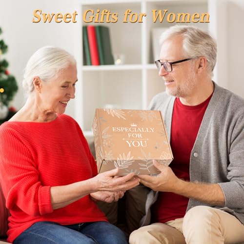Image of iAOVUEBY 70th Birthday Gifts for Women, Cool Gifts for 70 Year Old Woman, Seventy Birthday Canvas Tote Bag Tumbler Candle Gift Basket Ideas Daughter Mom Sister Friend Wife Coworkers