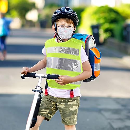 High Visibility Reflective Safety Vest with Reflective Strips, Breathable Fluorescent Safety Vests - Image 3