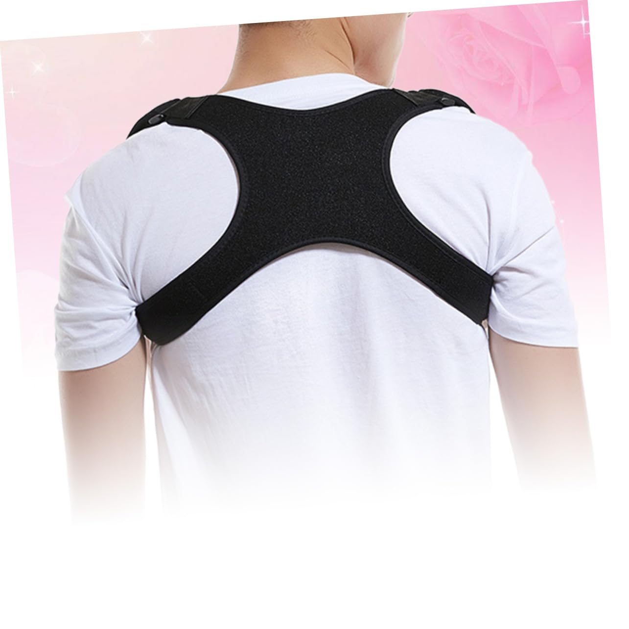 HAWILLOSCH Correct Posture Humpback Straightening Belt Back Support Belt Back Straps for Posture Orthopaedic for Men Women