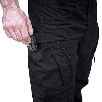 パンツ CALEE BACK SATIN MILYTARY PANTS Sage de Cret Cotton/Linen Back Satin Pegtop Military Pants Black