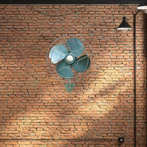 Fixation fiable pour ventilateur camping et industriel jojofuny support mural en fer vert - 5