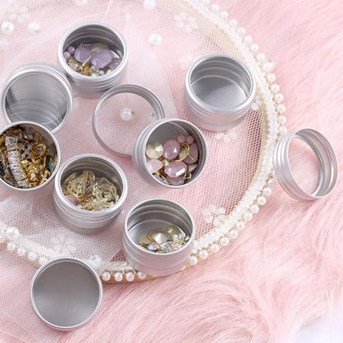 Boîte de rangement à ongles 35 compartiments valisette aluminium pour cosmétiques et vernis - 2