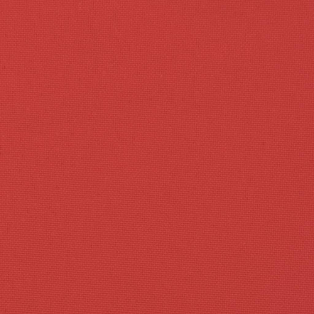 Nakładka na leżak, czerwona, trwała nakładka na leżak ogrodowy z oddychającej tkaniny Oxford z miękką wyściółką, 200 x 60 x 3 cm, tkanina Oxford
