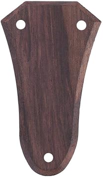 Guitar Truss Rod Cover, Rosewood Plate Durable 3 Hole Replacement for Acoustic Electric Guitars Accessory