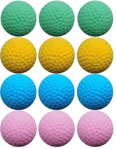 Cat-Golf-Balls-for-Indoor-Kitten-Toys-Interactive-Sponge-Foam-Soccer-Balls-Mixed Cat Golf Balls for Indoor Kitten Toys - Interactive Sponge Foam Soccer Balls (Mixed) - Image 1