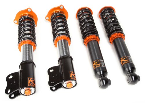Ksport CMZ060-SK | Compatible with 90-98 Mazda MX-5 Miata - Slide Kontrol Drift Adjustable Coilovers | Lowers Vehicle and Increases Handling Suspension Kit |