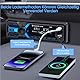 RDS Autoradio Bluetooth mit Typ-C-Ladeanschluss, Wistrue FM/AM Autoradio 1DIN Unterstützt 2USB/AUX/SD/TF/EQ/DSP/MP3 Player