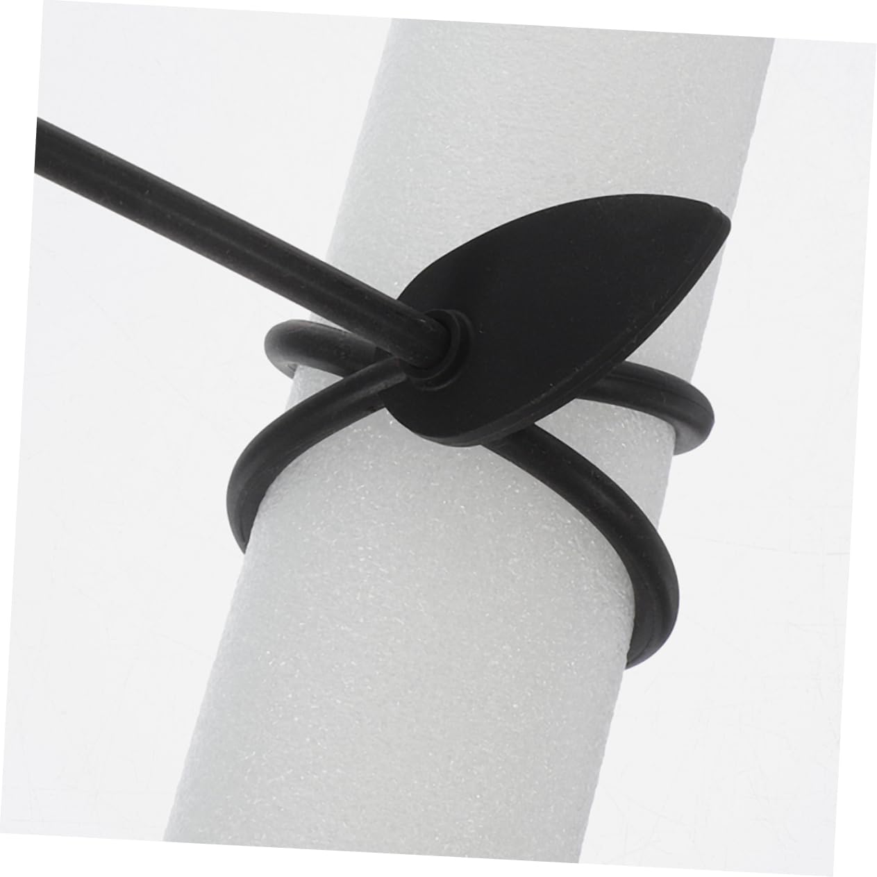 Toyvian 4 Set Fermacavi Silicone Legature Decorative per Piante E Giardinaggio Riutilizzabili E Regolabili per Supportare E Piante 8 Pezzi*4
