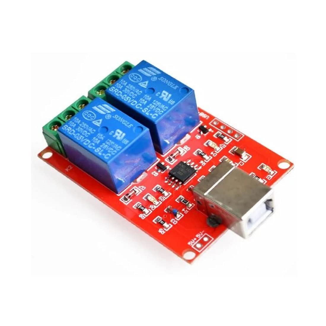 2 Channel 5V Relay Module Non-Drive USB Control Switching Module 10A 250V (B094W8L9SS) Amazon Price History, Amazon Price Tracker