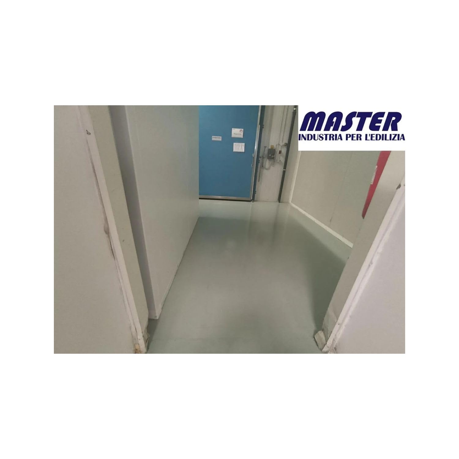 Resina Epossidica Colorata per Pavimenti 6kg resa 50-60mq (RAL9001)
