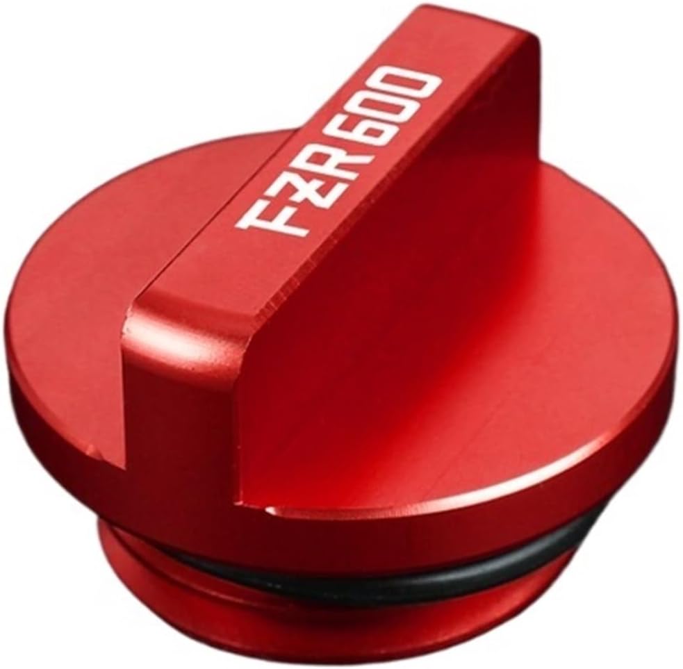 Motorcycle Engine Oil Filler Cap Screw C For YAMAHA FZR600 FZR 600 M27*3.0 Engine Oil Filler Cap Plug Cover 1989 1990 1991 1992 1993 1994 1995 1996 1997 1998 1999(BLACK)