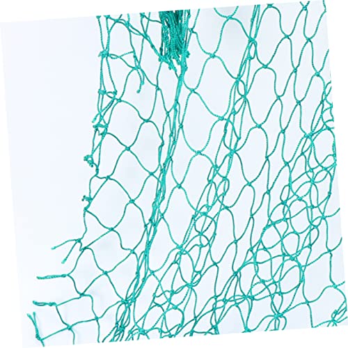 Filet de sécurité pour escalier balcon vert - Maille de protection enfants chat - 5