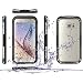 Galaxy S6 Case ,Waterproof Case Dustproof Shockproof Snowproof Gel Touch Screen Ipx8 Swimming Diving Cover For Samsung GALAXY S6 2015 (black)