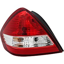Compatible with Nissan Versa Sedan/Hatchback Tail Light Lamp 2007 2008 2009 2010 2011 Driver Left Side