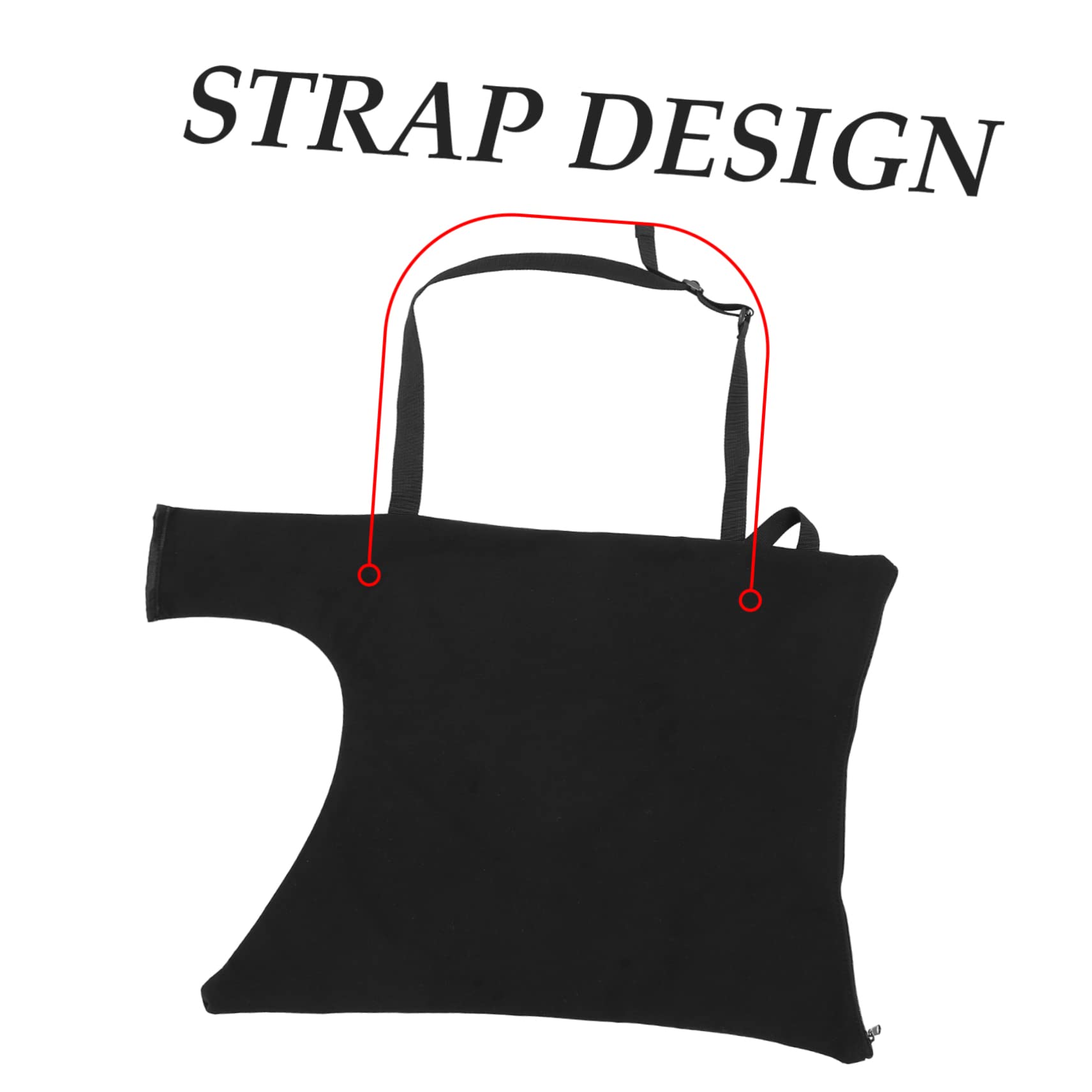 Mipcase Bolsa De Recolección De Práctica De Oxford para Sopladores De Bolsa De Reemplazo con Correas para Jardín y Césped