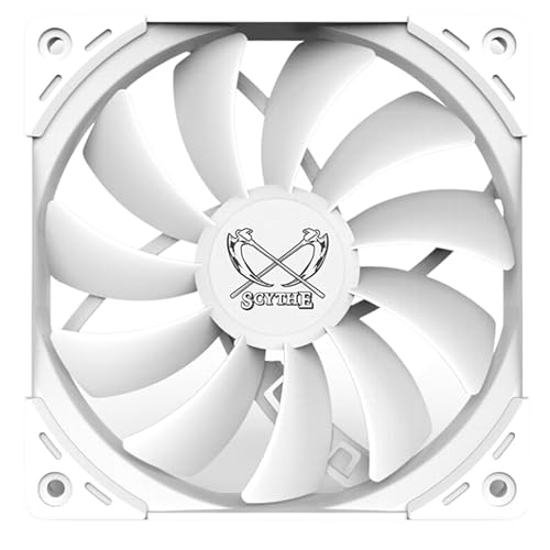 Miniatura 2 de Scythe Kaze Flex II 120 PWN, ventilador optimizado de flujo de aire de 4.724 in x 0.984 in, rodamiento dinámico de fluidos, conector de 4 pines,