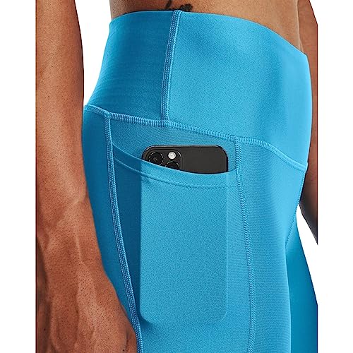 Image of Under Armour Women's HeatGear Armour High Waisted Ankle No-Slip Leggings