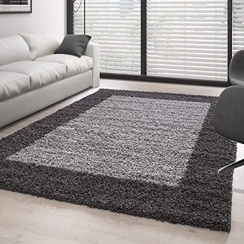 Tapis de salon à poils longs isolant contre le sol froid du séjour
